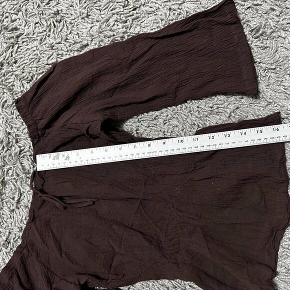 Y2K Fairy Boho Blouse Size L Best Fits S - Picture 6 of 7